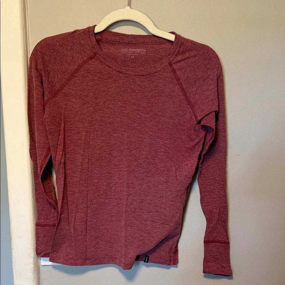 DUCKWORTH WOMEN'S XS VAPOR LONG SLEEVE CREW - Picture 1 of 3
